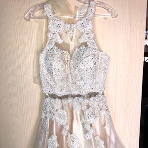 Champagne short dress